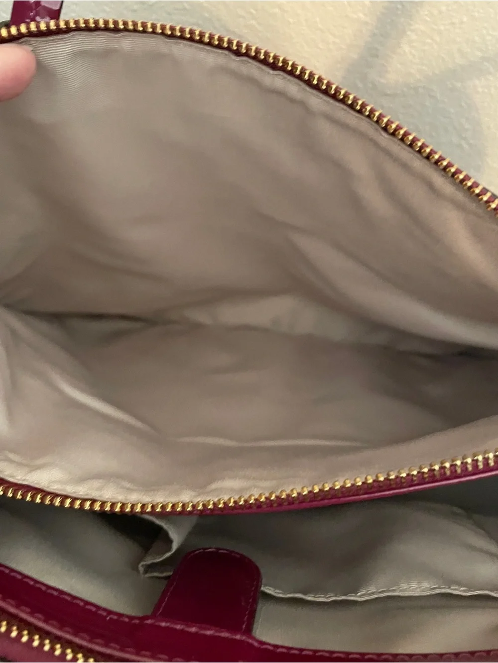 Coach Peyton Op Art embossed patent leather bag in the 